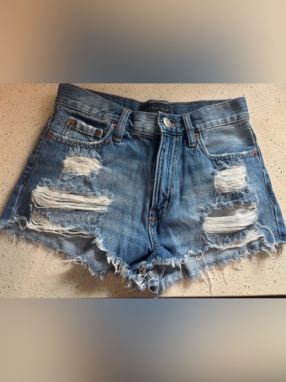 Womens size 000 Aeropostale brand Jean shorts, #G1356